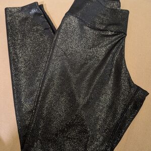 Shimmering Black Women's Pants